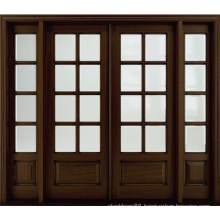 Traditional Style Walnut Door Available, Solid Wood Home Design Wood Door